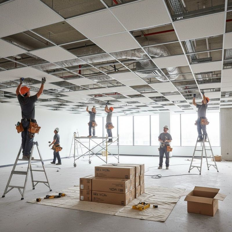 Office Ceiling Installation